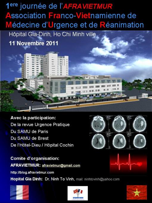 Congrès Franco-Vietnamien de médecine d'urgence: J-3 Congrès Franco-Vietnamien de médecine d'urgence: J-3